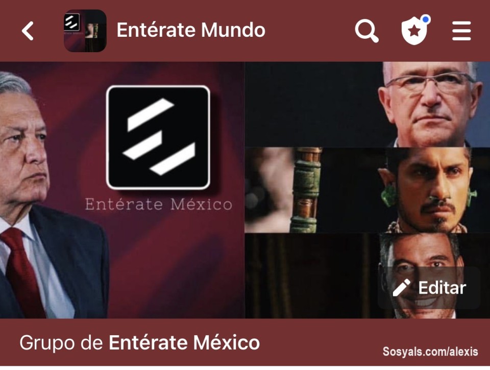 #MisGrupos 
El grupo de #ENTERATE Mundo con más de 80,000 miembros en facebook tiene como principal objetivo la publicación gratuita de noticias internacionales creadas por todos los miembros de esta cominudad a nivel mundial.

Puedes unirte y probarlo GRATIS para informar e informarte.

https://www.facebook.com/groups/enterat/